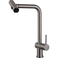 Смеситель для кухни Melodia della vita Perfetto Нержавеющая сталь арт-MDV30208ss — фото 1, Смесители для кухни