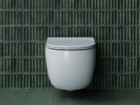 Товар: Унитаз Ceramicanova Long подвесной с сиденьем Микролифт арт-CN3015 - фото 2 Унитаз Ceramicanova Long подвесной с сиденьем Микролифт арт-CN3015 — фото 2, Подвесные унитазы