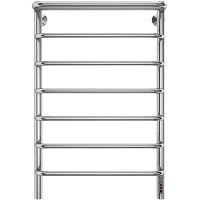 Электрический полотенцесушитель Larusso Стандарт П7 500х800 с полкой Хром арт-4670078536426 — фото 3, Электрические полотенцесушители