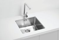 Мойка для кухни KOMBINO 30 SAT-90 400X400X 200 в комплекте с сифоном 1130551 арт-1100235.0 — фото 3, Кухонные мойки