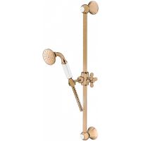 Душевой гарнитур Gattoni Programma Doccia Бронза арт-1039/PDV0 — фото 1, Душевые гарнитуры на штанге