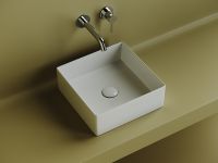 Раковина-чаша Ceramicanova Element 36 Белая арт-CN6068 — фото 6, Раковины накладные