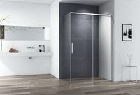 Душевой уголок CEZARES DUET SOFT-AH-1-150/100-C-Cr арт-DUET SOFT-M-AH-1-150/100-C-Cr — фото 1, Прямоугольные душевые уголки