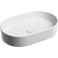 Раковина-чаша Ceramicanova Element 61 Белая глянцевая арт-CN6048 — фото 1, Раковины накладные