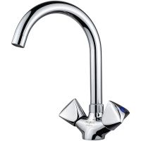 Смеситель для кухни Melodia della vita Lucia Хром арт-MDV32215 — фото 1, Смесители для кухни