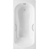 Чугунная ванна Delice Haiti Luxe 180x80 с отверстиями под ручки с антискользящим покры арт-DLR230639R-AS — фото 1, Чугунные ванны