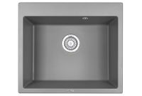 Granula-, кухонная мойка, кварц арт-6001, АЛЮМИНИУМ — фото 1, товары