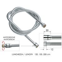 Товар: Душевой шланг Remer Хром арт-333CNDGAT200 - фото 2 Душевой шланг Remer Хром арт-333CNDGAT200 — фото 2, Душевые шланги