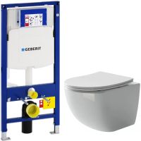 Комплект унитаза Ceramicanova Form CN3009 с инсталляцией Geberit Duofix Sigma UP320 111.300.00.5 с с арт-CN3009+111.300.00.5 — фото 1, Комплекты унитаз + инсталляция