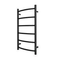 Товар: Полотенцесушитель электрический Point Афина П6 400x800 диммер справа, черный арт-PN04848B - фото 3 Полотенцесушитель электрический Point Афина П6 400x800 диммер справа, черный арт-PN04848B — фото 3, Электрические полотенцесушители