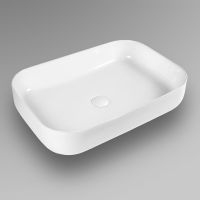 Раковина-чаша Bond 60 Белая глянцевая арт-S54-600 — фото 3, Раковины накладные