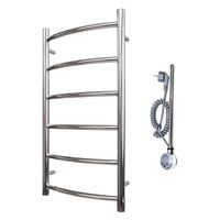 Полотенцесушитель электрический Point Афина П6 500x800 левый/правый, хром арт-PN04158E — фото 4, Электрические полотенцесушители