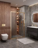 Товар: Душевая дверь CEZARES арт-MOLVENO-BF-3-120-C-BORO-IV - фото 2 Душевая дверь CEZARES арт-MOLVENO-BF-3-120-C-BORO-IV — фото 2, Складные душевые двери