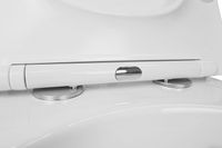 Унитаз Azario Grado подвесной Белый с сиденьем Микролифт арт-AZ-0046 — фото 2, Подвесные унитазы