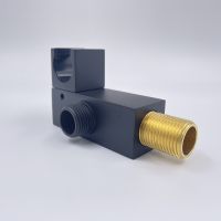 Душевая система ALMAes Olef с термостатом Черная матовая арт-TVZ-0898 — фото 10, Встраиваемые душевые комплекты