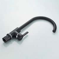 Смеситель для кухни Accoona H94 Черный арт-A4594F — фото 5, Смесители для кухни