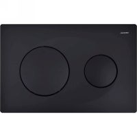 Клавиша смыва Azario Черная матовая арт-AZ-8200-0013 — фото 1, Кнопки смыва