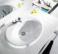 Товар: Раковина Roca Adora 50 Белая арт-327204000 - фото 4 Раковина Roca Adora 50 Белая арт-327204000 — фото 4, Раковины встраиваемые сверху