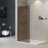 Душевая перегородка универсальная арт-LIBERTA-L-1-TB-90-BR-Cr — фото 1, Душевые перегородки