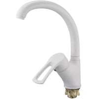 Товар: Смеситель для кухни G-Lauf Белый арт-9G4-A181KW - фото 1 Смеситель для кухни G-Lauf Белый арт-9G4-A181KW — фото 1, Смесители для кухни
