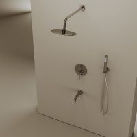 Товар: Душевая система Sancos Select Хром арт-SC3004CH - фото 5 Душевая система Sancos Select Хром арт-SC3004CH — фото 5, Встраиваемые душевые комплекты