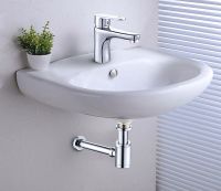 Сифон для раковины CeramaLux Хром арт-С-057 — фото 2, Сифоны для раковины