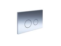 Панель смыва Aquatek Slim Хром глянцевый R арт-KDI-0000004 — фото 1, Кнопки смыва