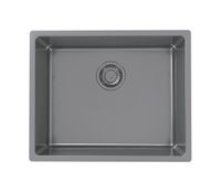 Мойка для кухни KOMBINO 50 MONARCH ANTRACITE SAT-90 542X442X195 F/S в компл. с выпуском без сифона, арт-1121284.0 — фото 1, Кухонные мойки