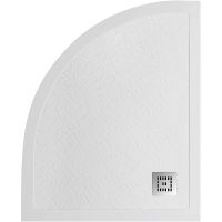 Душевой поддон из искусственного камня BelBagno Uno 120x90 R Бел арт-TRAY-MR-UNO-RH-120/90-550-35-W-R-CR — фото 1, Душевые поддоны из искусственного камня