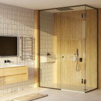 Электрический полотенцесушитель Aringa Бонди 80x50 Хром арт-AR03020CH — фото 4, Электрические полотенцесушители