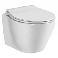 Унитаз CeramaLux подвесной с сиденьем Микропласт арт-CL-2101 — фото 1, Подвесные унитазы