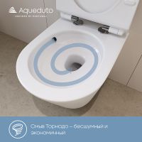 Комплект унитаза с инсталляцией Aqueduto Ovo с сиденьем Микролифт и клавишей смыва Хром арт-AQDS016T — фото 15, Комплекты унитаз + инсталляция