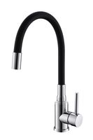 Смеситель для кухни ALVEUS FLEXA BLACK SAT арт-1147023.0 — фото 1, Смесители для кухни