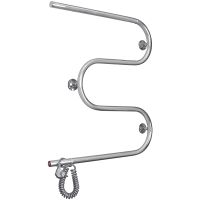 Электрический полотенцесушитель Domoterm М-образный DMT 107-25 60x60 EK L Хром арт-DMT107-2560x60EKL — фото 4, Электрические полотенцесушители