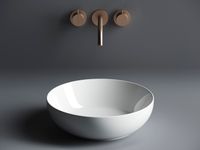 Раковина-чаша Ceramicanova Element 37 Белая арт-CN6020 — фото 3, Раковины накладные