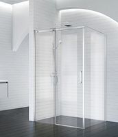 Душевой уголок BelBagno Acqua 130х90 профиль Хром стекло прозрачное арт-ACQUA-AH-1-130/90-C-Cr — фото 1, Прямоугольные душевые уголки