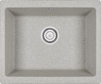 Granula-, кухонная мойка, кварц арт-5551, БАЗАЛЬТ — фото 1, Кухонные мойки