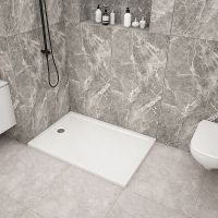 Акриловый поддон для душа Melodia della vita Square 120x80 Белый арт-MTYSQ12080Wt — фото 3, Акриловые душевые поддоны