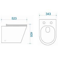 Товар: Унитаз Maretti Umbria приставной с сиденьем Микролифт арт-UM10PRBM39-844 - фото 6 Унитаз Maretti Umbria приставной с сиденьем Микролифт арт-UM10PRBM39-844 — фото 6, Приставные унитазы
