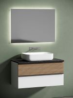 Столешница для ванной комнаты SANCOS 1000х460 , арт. арт-TT100A1 — фото 3, Столешницы под раковину