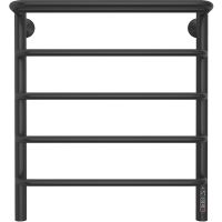 Электрический полотенцесушитель Larusso Стандарт КС П5 500х600 с полкой Черный арт-4670078536617 — фото 3, Электрические полотенцесушители