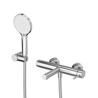 Смеситель для ванны и душа в комплекте с ручным душем, шлангом и держателем CEZARES арт-RELAX-VD-01 — фото 1, Смеситель для ванны