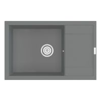 Мойка кухонная Point Велета 78 , серый арт-PN3002AL — фото 1, Кухонные мойки
