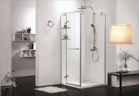 Душевой уголок Azario Montreal 90х90 профиль Хром стекло прозрачное арт-AZ-NWG1231-L — фото 2, Квадратные душевые уголки