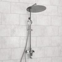 Товар: Душевой комплект со смесителем арт-A166.117.101.087.CH - фото 1 Душевой комплект со смесителем арт-A166.117.101.087.CH — фото 1, Душевые стойки