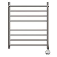 Полотенцесушитель электрический Point Аврора П7 500x600 с полкой левый/правый, хром арт-PN10156SPE — фото 1, Электрические полотенцесушители