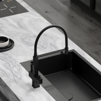 Смеситель для кухни Sancos Moro Черный матовый арт-SC4006MB — фото 7, Смесители для кухни