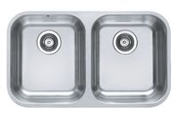 Мойка для кухни DUO 30 SAT-90 752X440 в комплекте с сифоном 1127257, арт-1036849.0 — фото 1, Кухонные мойки