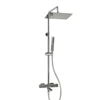 Душевой комплект с термостатическим смесителем арт-A199.069.103.087.CH Thermo — фото 2, Душевые стойки