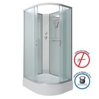 Душевая кабина Niagara Classic NG-33194-14LBK (110х90х200) средний поддон(26см),стекло матовое,4 мес арт-331944LBK — фото 2, Душевые кабины